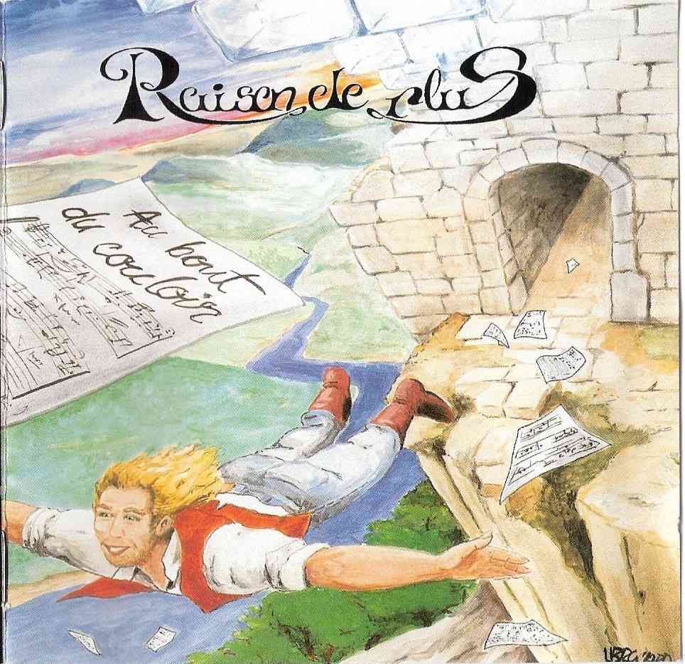 Homme volant au-dessus du paysage