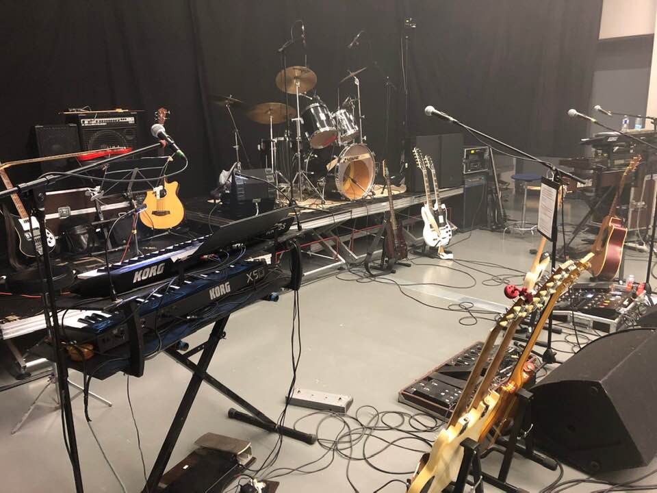 Salle de répétition musicale